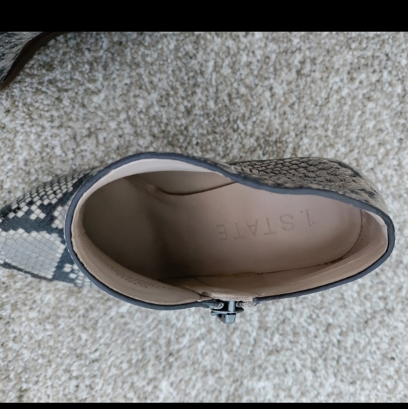 1.State animal print wedge booties - Picture 8 of 12